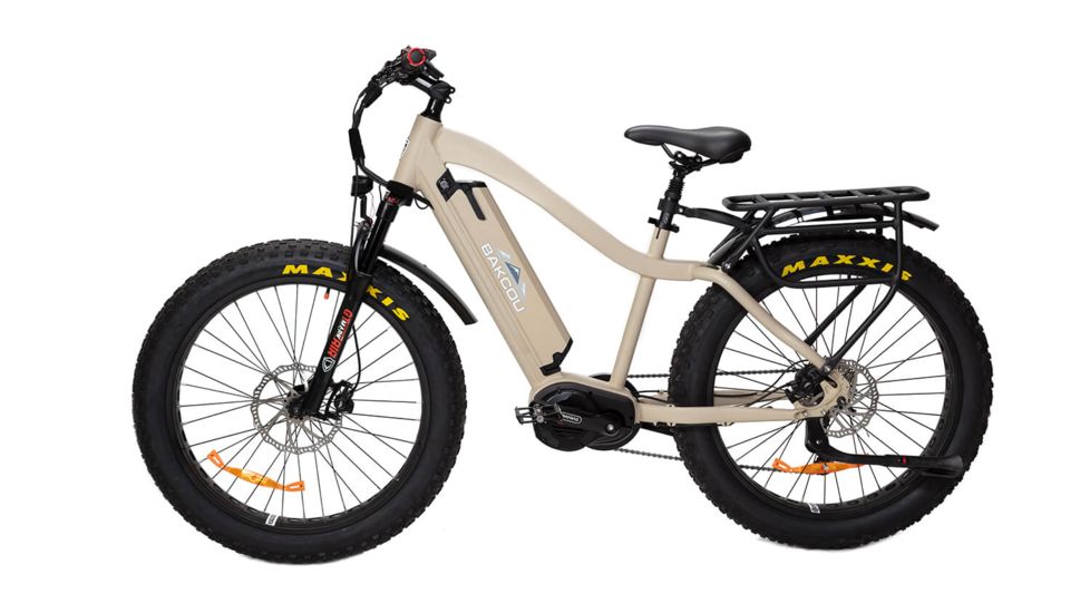 Bakcou Mule 750w Electric Bicycles, Desert Tan, M/L, Mule7.5TL