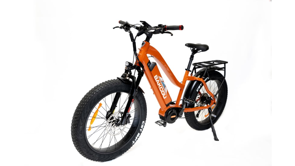 Bakcou Mule Step-Through 24in 19.2ah eBike, Gloss Burnt Orange, 9506343666398
