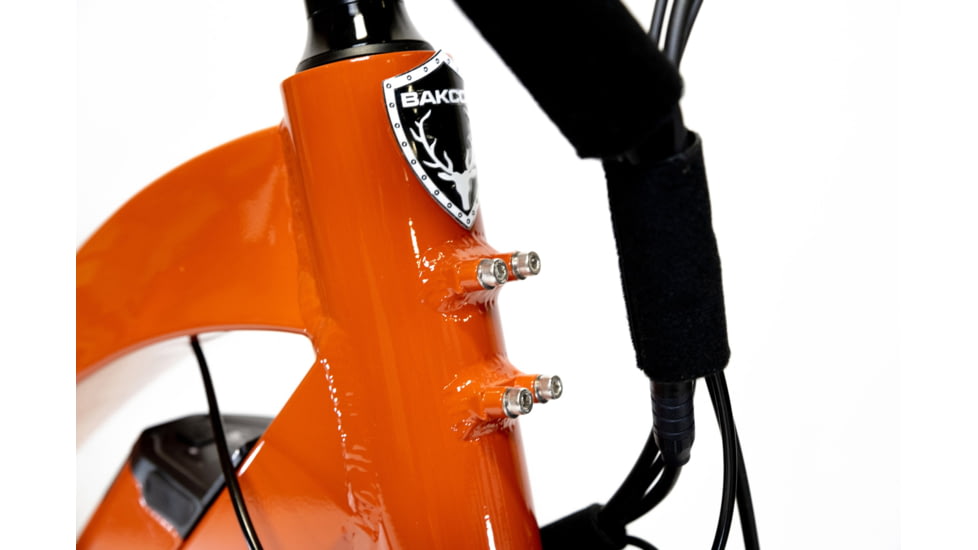 Bakcou Mule Step-Through 24in 19.2ah eBike, Gloss Burnt Orange, 9506343666398