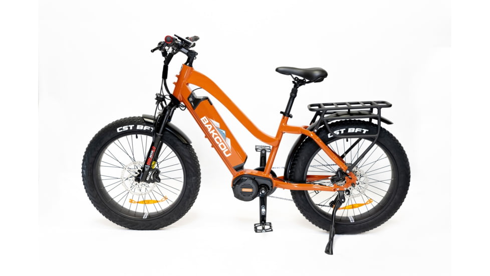 Bakcou Mule Step-Through 24in 19.2ah eBike, Gloss Burnt Orange, 9506343666398