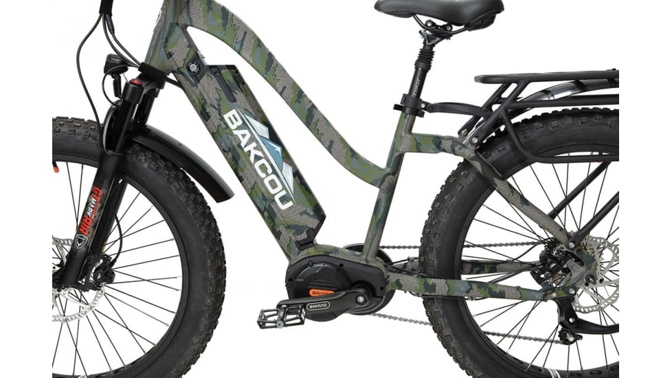 Bakcou Mule Step-Through 24in 19.2ah eBike, Kuiu Verde 2.0, 9509991957764