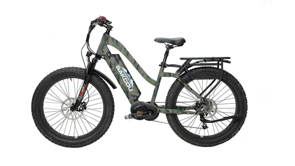 Bakcou Mule Step-Through 24in 19.2ah eBike, Kuiu Verde 2.0, 9509991957764