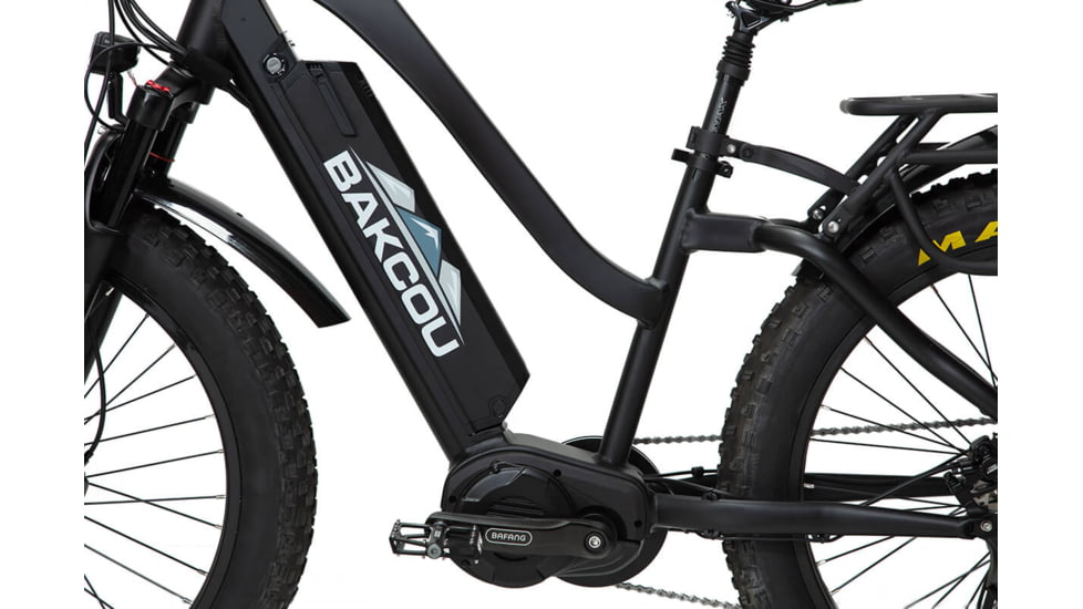 Bakcou Mule Step-Through 24in 19.2ah eBike, Matte Black, 9503169178654