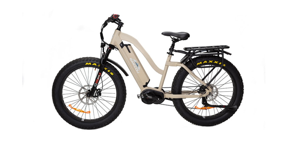 Bakcou Mule Step-Through 24in 19.2ah eBike, Matte Desert Tan, 9502514493695
