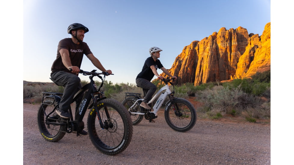 Bakcou Mule Step-Through 26in 19.2ah eBike, Gloss White, 9501664982240