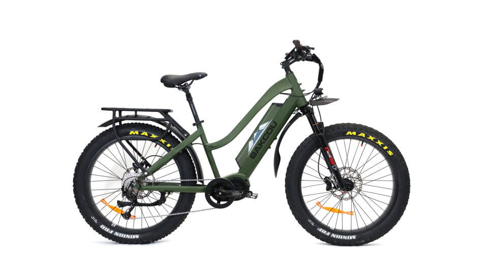 Bakcou Mule Step-Through 26in 25ah eBike, Matte Army Green, 9503118246540