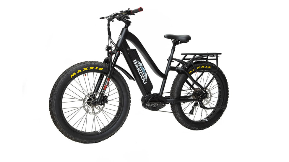 Bakcou Mule Step-Through 26in 19.2ah eBike, Matte Black, 9504892175934
