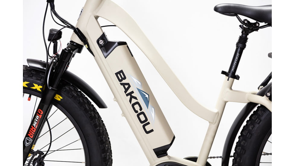 Bakcou Mule Step-Through 26in 19.2ah eBike, Matte Desert Tan, 9504214115877