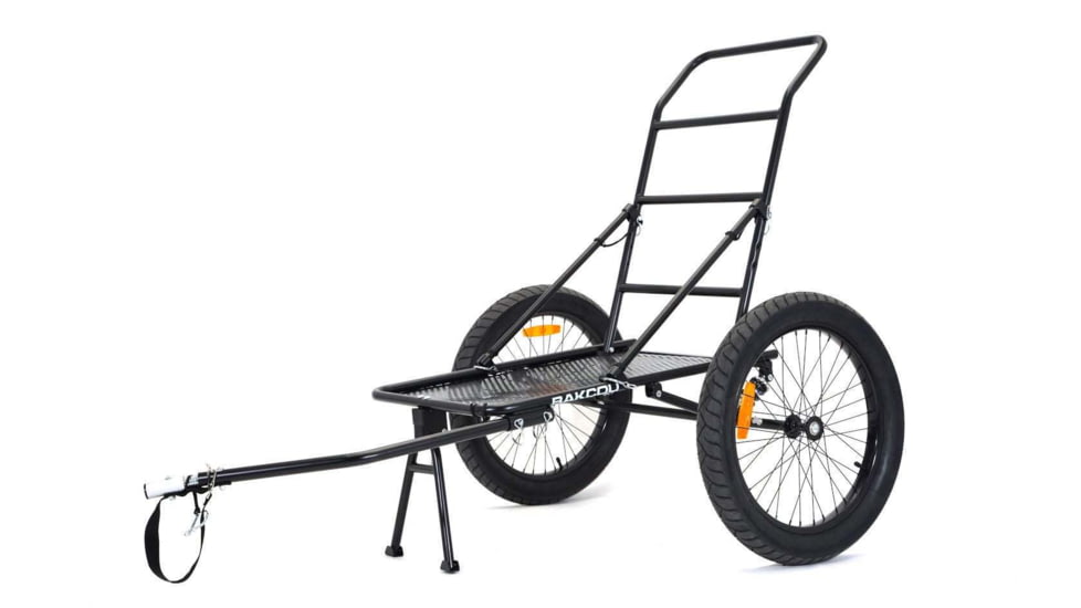 Bakcou Deer EBike Trailer Includes Kickstand Black 72, RFDT