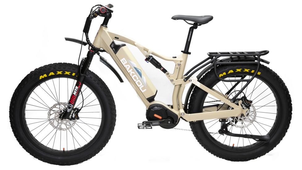 Bakcou Storm 750w Electric Bicycles, Desert Tan, M/L, Storm7.5TL