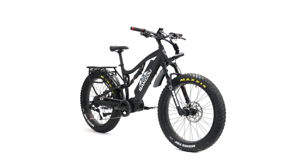 Bakcou Storm 19in Frame 19.2ah eBike, Matte Black, 9509286882375