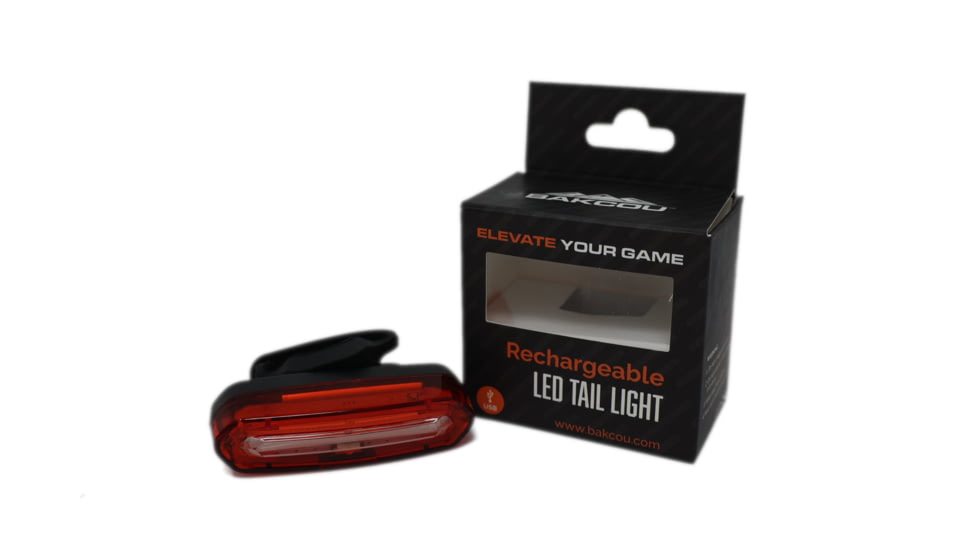 Bakcou Tail Light, Rechargeable, 9502876296170