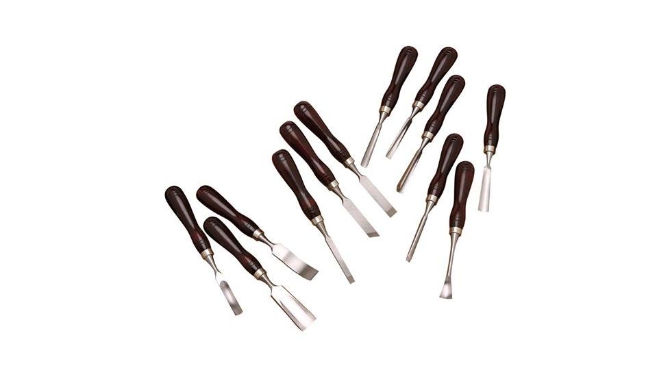 Bald Eagle 12 Pc. Gunstock Carving Chisel Set BE1038