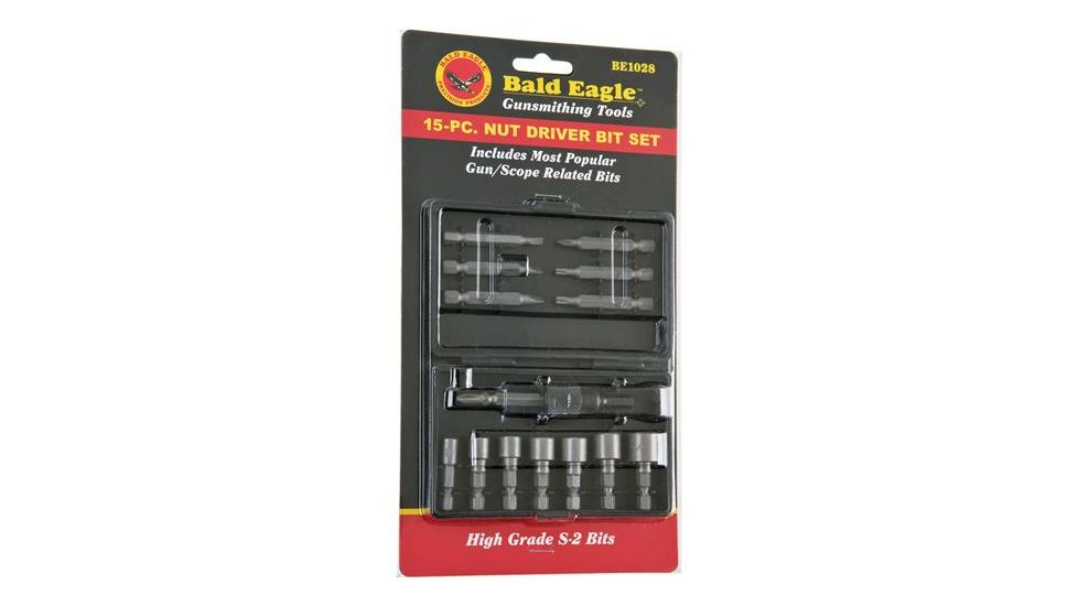Bald Eagle 15 Pc. Nut Driver-Bit Set BE1028