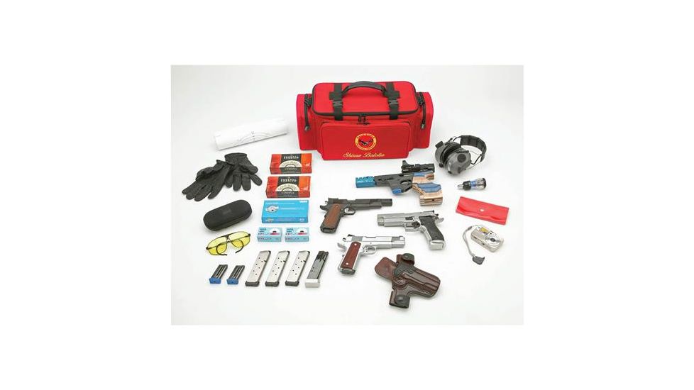 Bald Eagle 15in. Range Bag, Red BE1014
