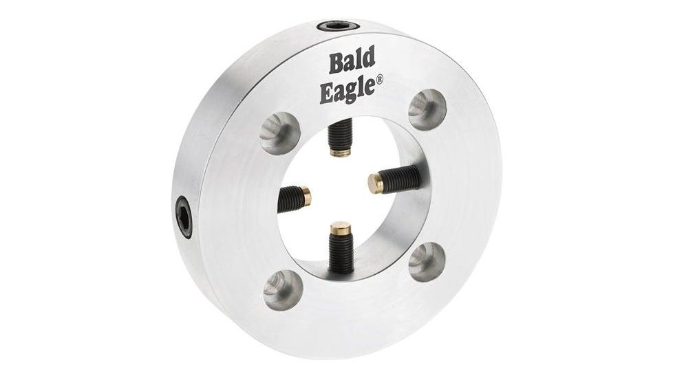 Bald Eagle Round Plate With 4 Brass Tip Screws BE1125