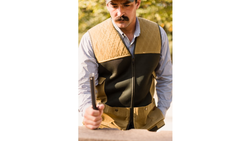 Ball and Buck Heritage Clays Vest - Men's, Field Tan, 2XL, 243140701-XXL