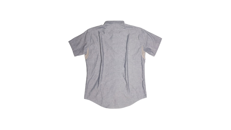 Ball and Buck Sportsmans Short Sleeve Shirt - Mens, Chambray, 2XL, 211100401-XXL