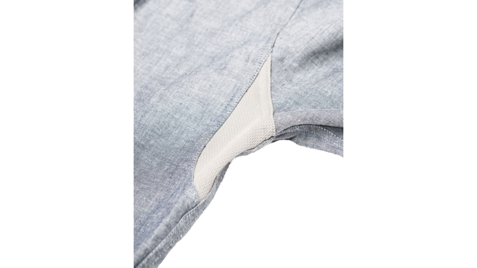 Ball and Buck Sportsmans Short Sleeve Shirt - Mens, Chambray, 2XL, 211100401-XXL