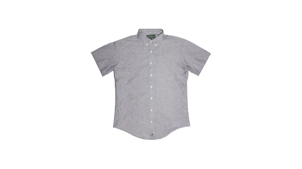 Ball and Buck Sportsmans Short Sleeve Shirt - Mens, Chambray, 2XL, 211100401-XXL