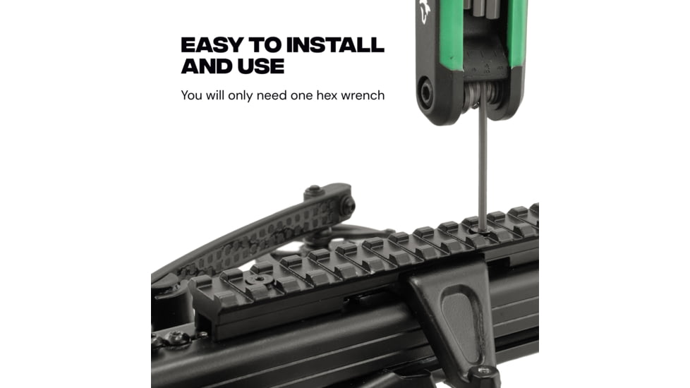 Ballista BAT Bottom Picatinny Rail V2, Aluminum, BAL-AC-17