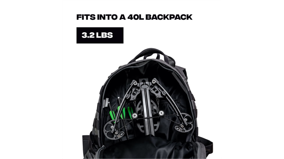 Ballista BAT Crossbow w/L-Buttstock 130 lb. 330fps, Black, BAL-CB-01-LS