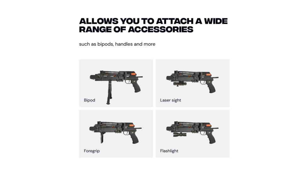 Ballista BAT Reverse Bottom Picatinny Rail V2, Aluminum, BAL-AC-18