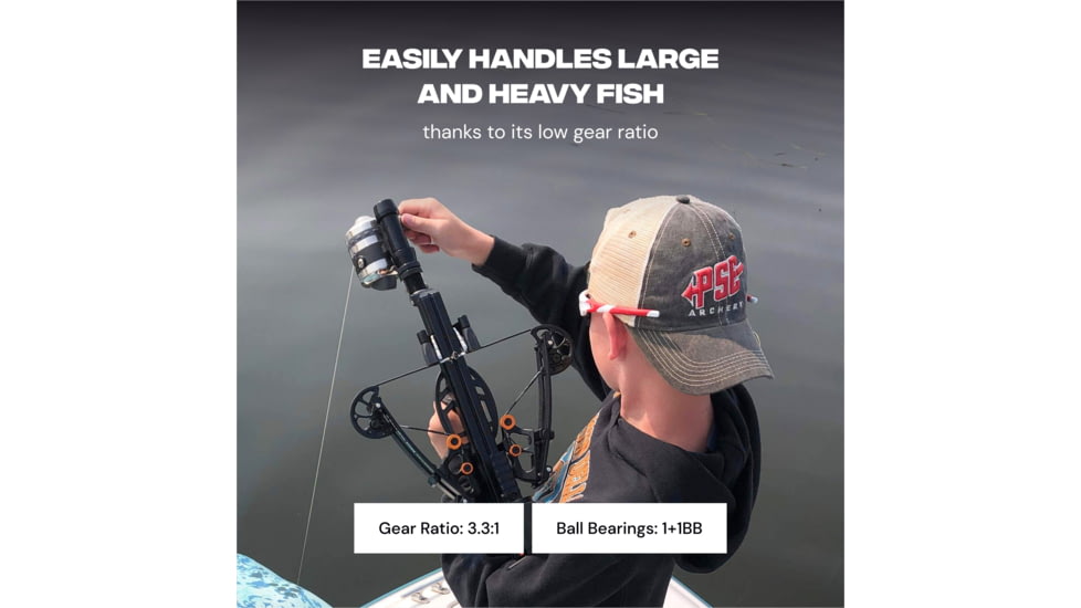 Ballista BL25 Spincast Reel, 3.3x1, 1+1, Ambidextrous, BAL-RE-01