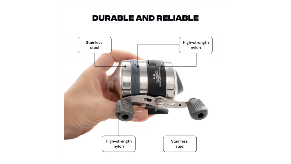 Ballista BL25 Spincast Reel, 3.3x1, 1+1, Ambidextrous, BAL-RE-01