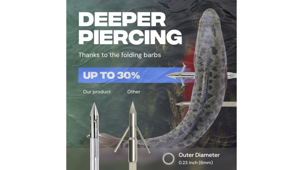 Ballista Bowfishing Arrows, Pack of 3, BAL-AC-03