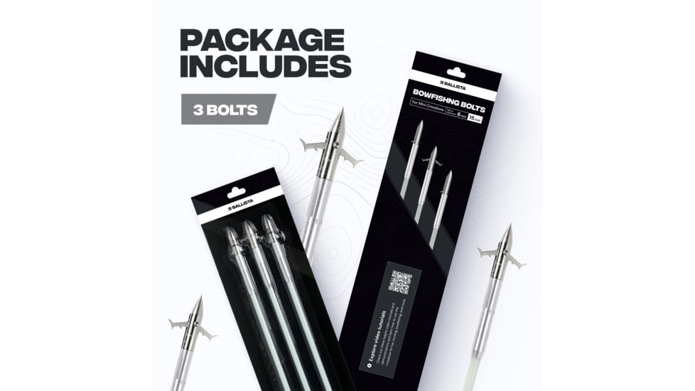 Ballista Bowfishing Arrows, Pack of 3, BAL-AC-03