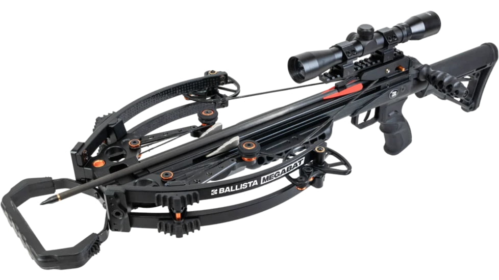 Ballista Megabat Crossbow 330 lb. 420fps, Black, BAL-CB-03