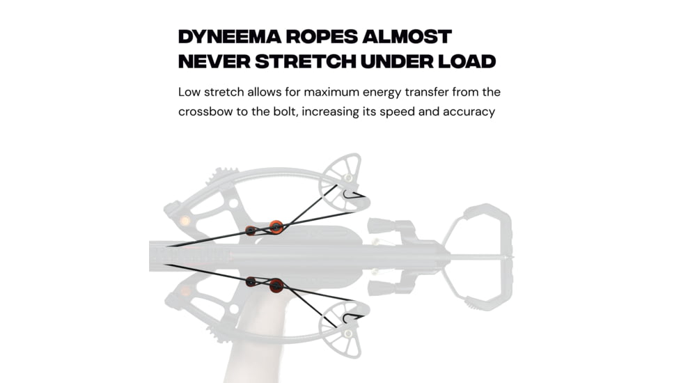 Ballista MEGABAT Reverse String/Cables Set, Black, BAL-SS-04