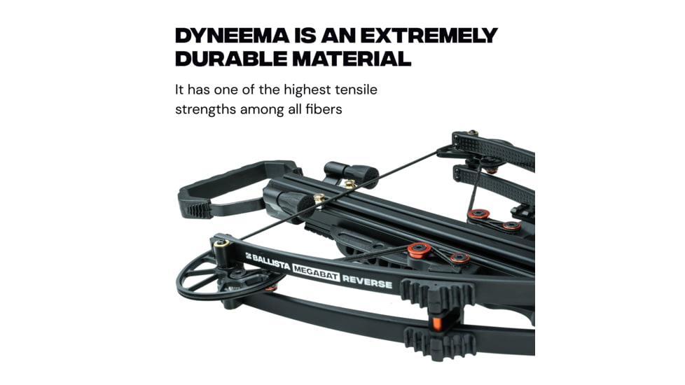 Ballista MEGABAT Reverse String/Cables Set, Black, BAL-SS-04