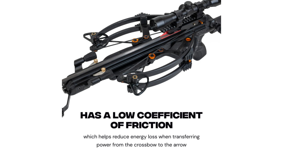 Ballista MEGABAT Reverse String/Cables Set, Black, BAL-SS-04