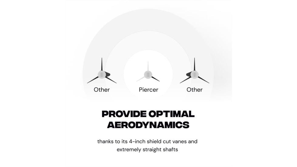 Ballista Piercer Crossbow Bolts - Pack of 6, 22in, BAL-BL-06