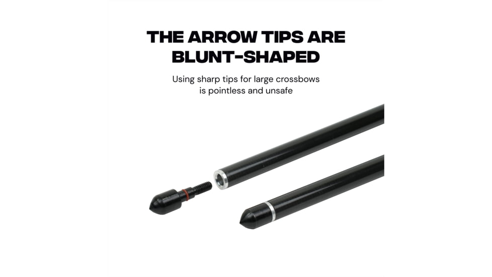 Ballista Piercer Crossbow Bolts - Pack of 6, 22in, BAL-BL-06