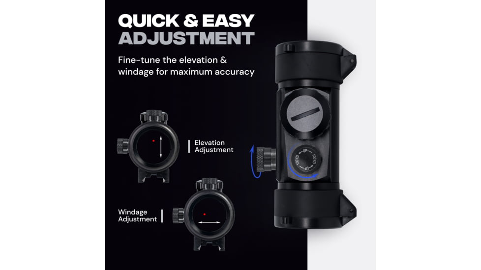Ballista Reflex Red Dot Sight, 1x30mm, BAL-DS-03