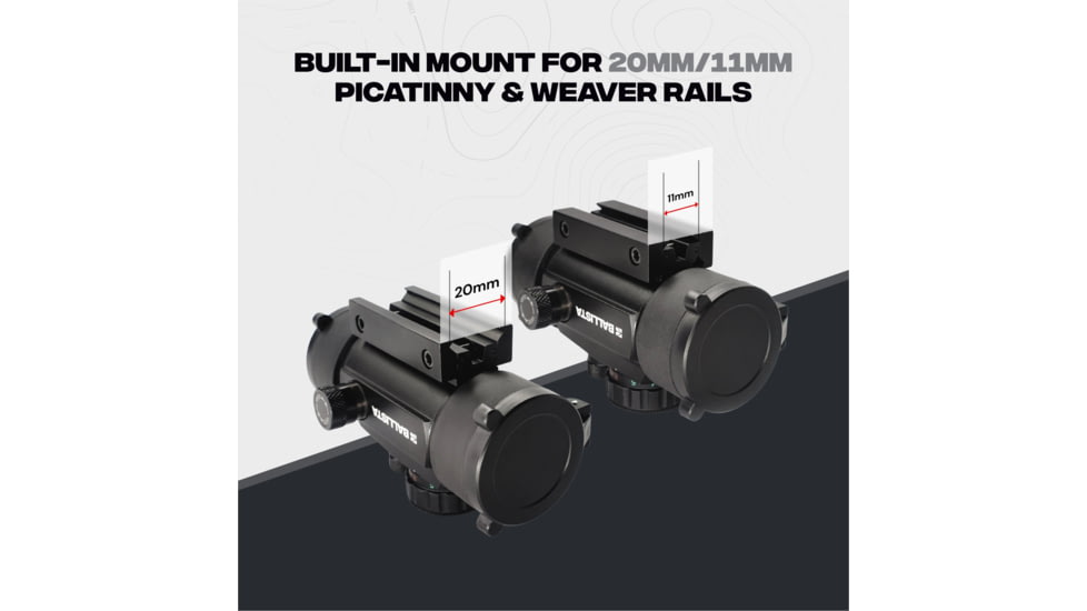 Ballista Reflex Red Dot Sight, 1x30mm, BAL-DS-03