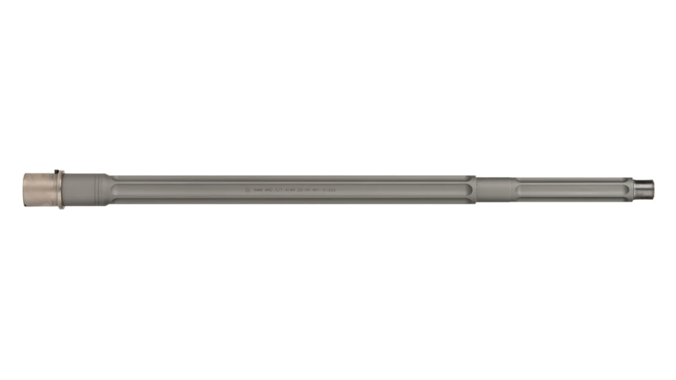Ballistic Advantage 6mm ARC Fluted Threaded Barrel, 18in, SPR, Rifle Length, 1-7, Stainless Steel, BABL6MM002PL