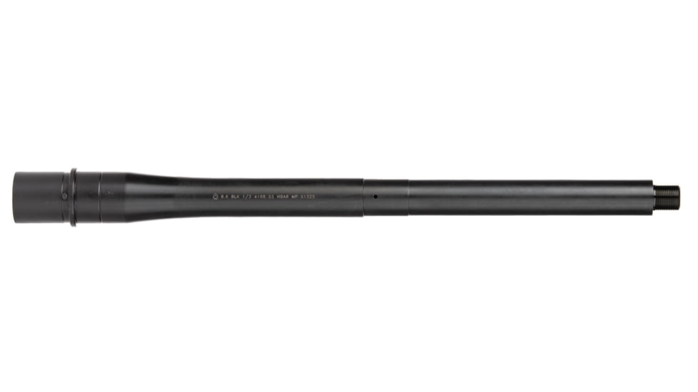 Ballistic Advantage 8.6 Blackout Threaded Rifle Barrel, 14.5in, Carbine, 1-3 Twist, 5/8x24 Threaded, HBAR Contour, 41.5oz, Black QPQ, BABL86B004PQ