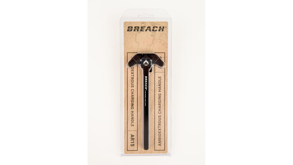 Ballistic Advantage Breach AR15 Charging Handle, Small Lever, Black, BAPA100331