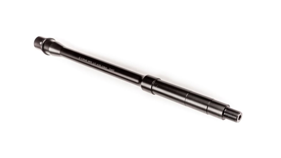 Ballistic Advantage Modern Barrel, AR-15, 5.56, 13.7in, Government Contour, 1/7 Twist, 1/2x28 Thread, QPQ Corrosion Resistant, Black, BABL556033M