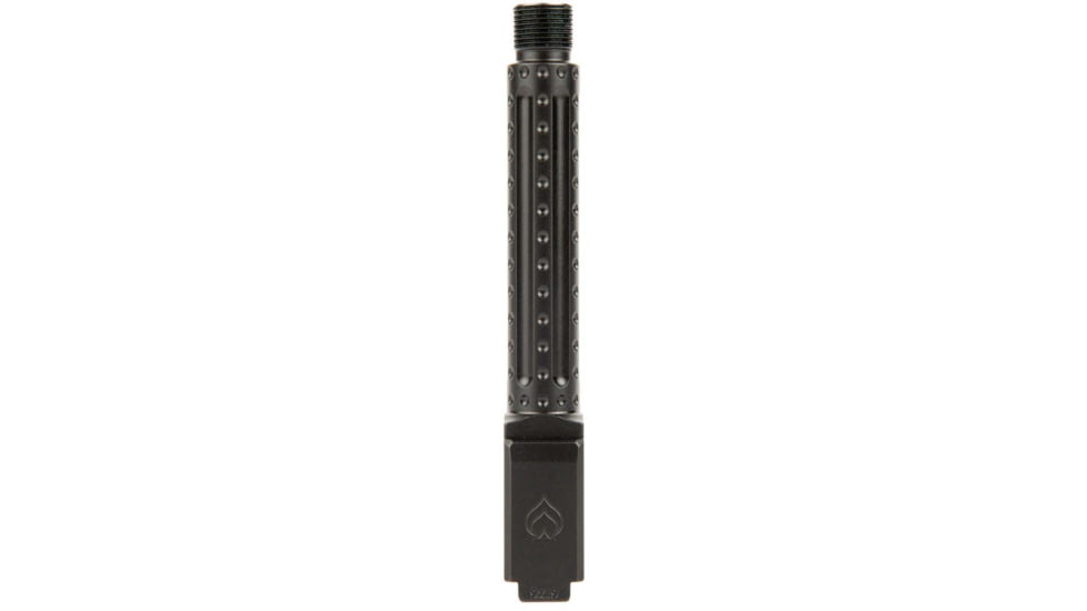 Ballistic Advantage Pistol - Barrel - Threaded, Glock 19 Gen 3-5, 9mm Luger, 1-10 Twist, 1/2x28 TPI, 416R Stainless Steel, QPQ, Bomber Fluting, Black, BAPSG195T2Q