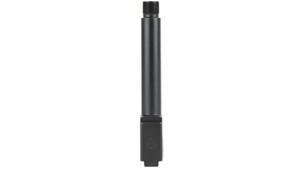 Ballistic Advantage Pistol - Barrel - Threaded, Glock 19 Gen 3-5, 9mm Luger, 1-10 Twist, 1/2x28 TPI, 416R Stainless Steel, QPQ, Non-Flued, Black, BAPSG195T1Q