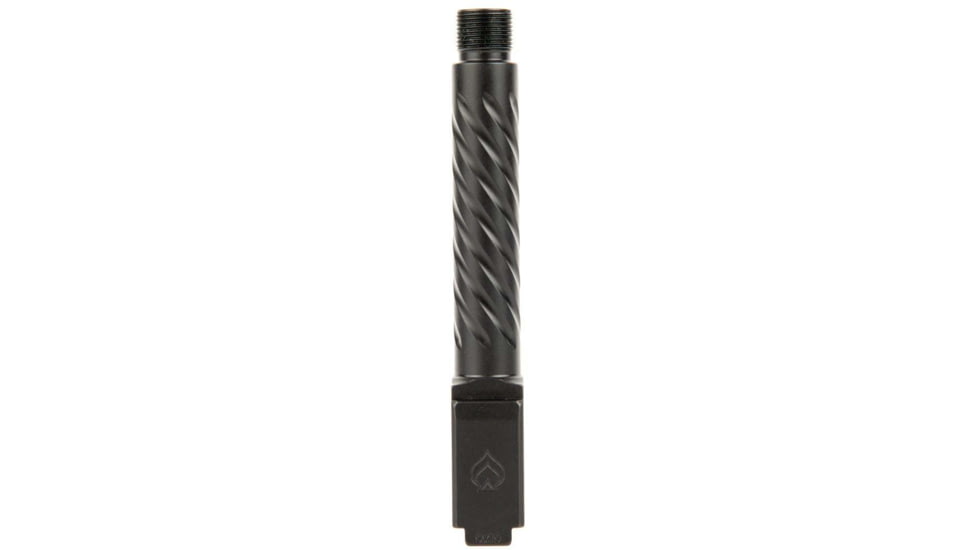 Ballistic Advantage Pistol - Barrel - Threaded, Glock 19 Gen 3-5, 9mm Luger, 1-10 Twist, 1/2x28 TPI, 416R Stainless Steel, QPQ, Spiral Fluting, Black, BAPSG195T3Q