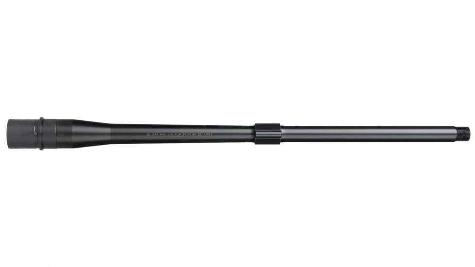 Ballistic Advantage Premium AR-10 .243 Winchester Rifle Barrel, 18in, Hanson, Mid Length, 1-10 Twist, 38oz, Black, BABL243001PQ