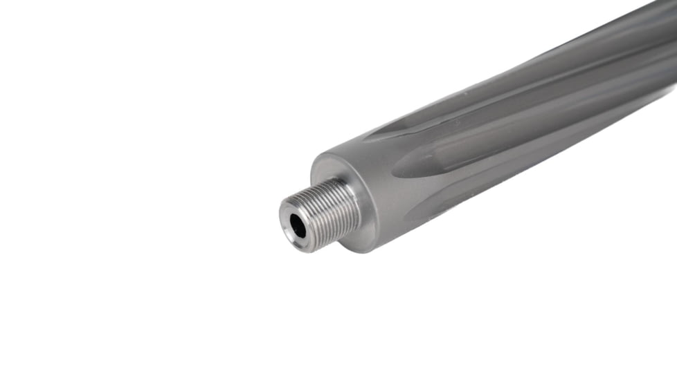 Ballistic Advantage Premium Ruger 10/22 .22LR Threaded Rifle Barrel, 16.1in, Standard Spiral Fluted, 1-16 Twist, 1/2x28, 32oz, Stainless Steel, BATN22ST16P3