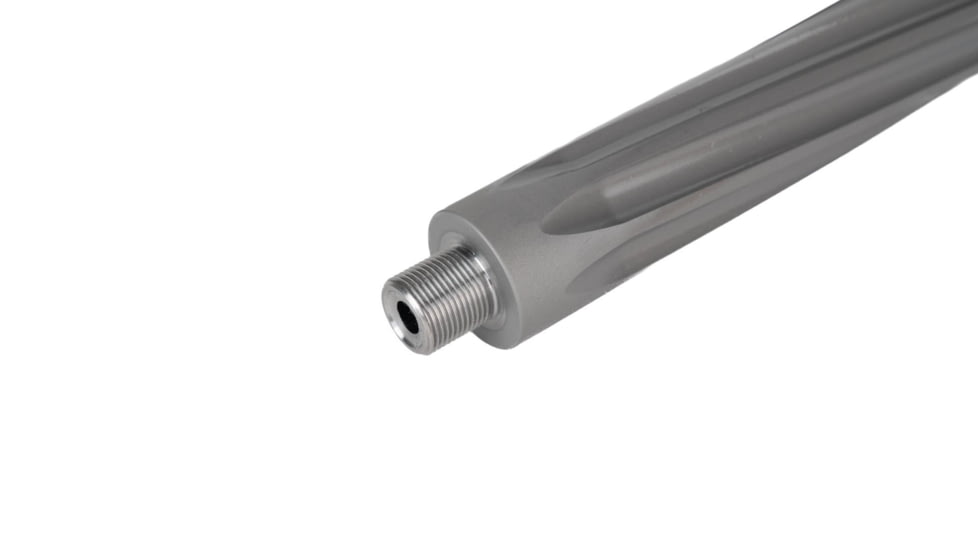 Ballistic Advantage Premium Ruger 10/22 .22LR Threaded Rifle Barrel, 16.1in, Takedown Spiral Fluted, 1-16 Twist, 1/2x28, 26oz, Stainless Steel, BATN22TT16P3