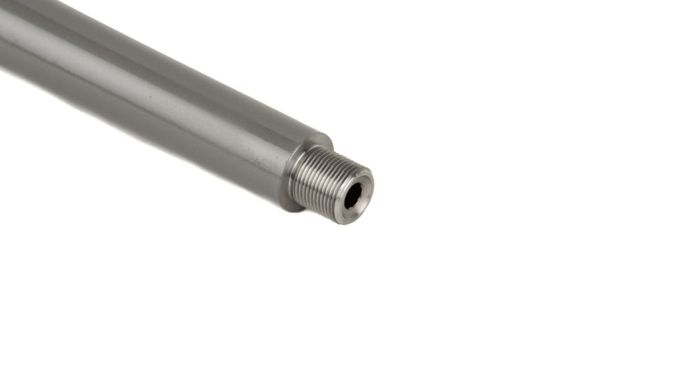 Ballistic Advantage Premium Series Charger Standard .22 Long Rifle Threaded Rifle Barrel, 8 inch, Sporter Profile, 1-16 Twist, Bead Blasted, Stainless Steel, BATN22ST08P
